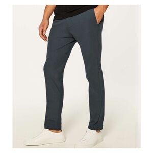 Lululemon Men's ABC Commission Pants in Charcoal Grey Warpstreme 34 x 30